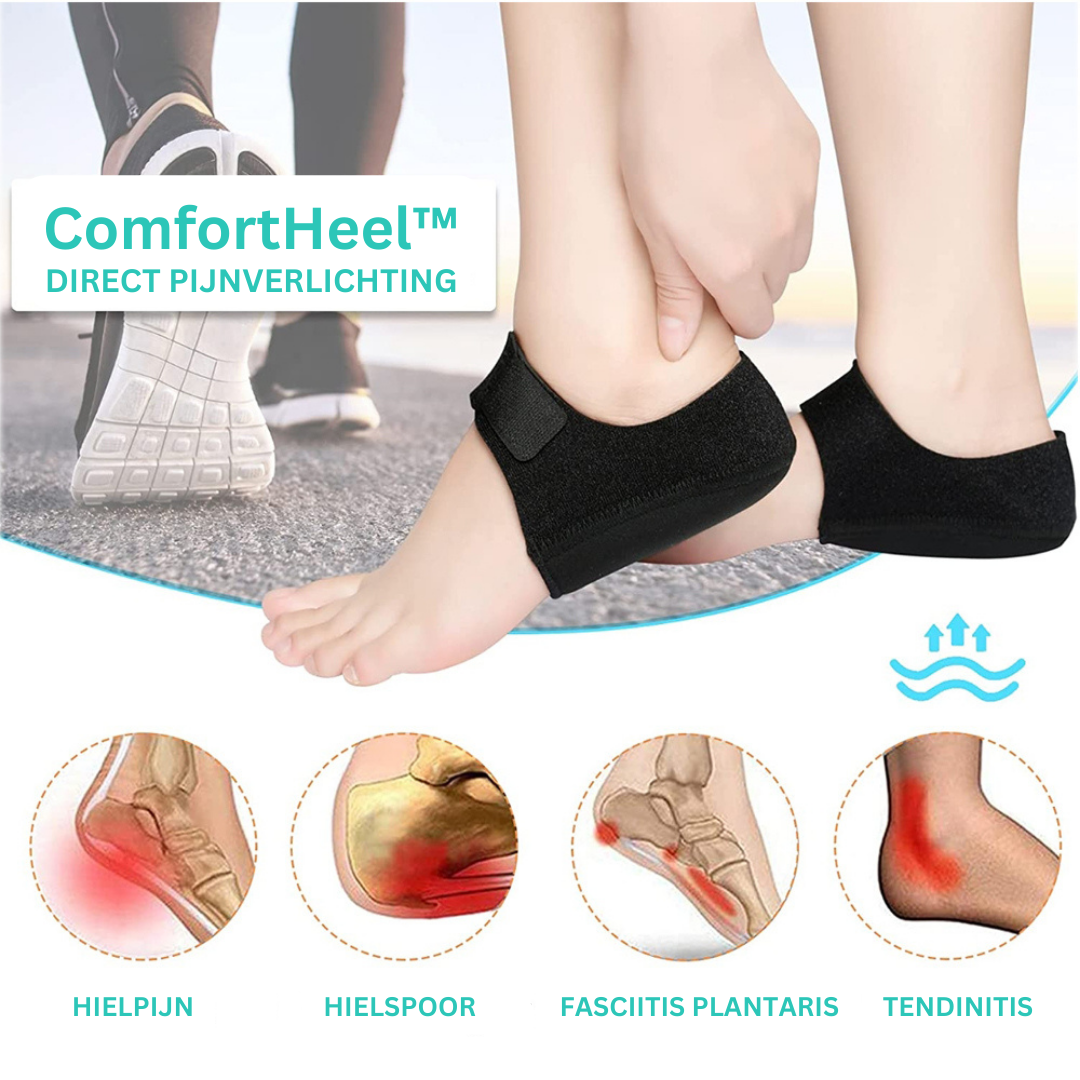 ComfortHeel™ - Ervaar Onmiddellijke Pijnverlichting en Optimaal Comfort! (1+1 gratis)