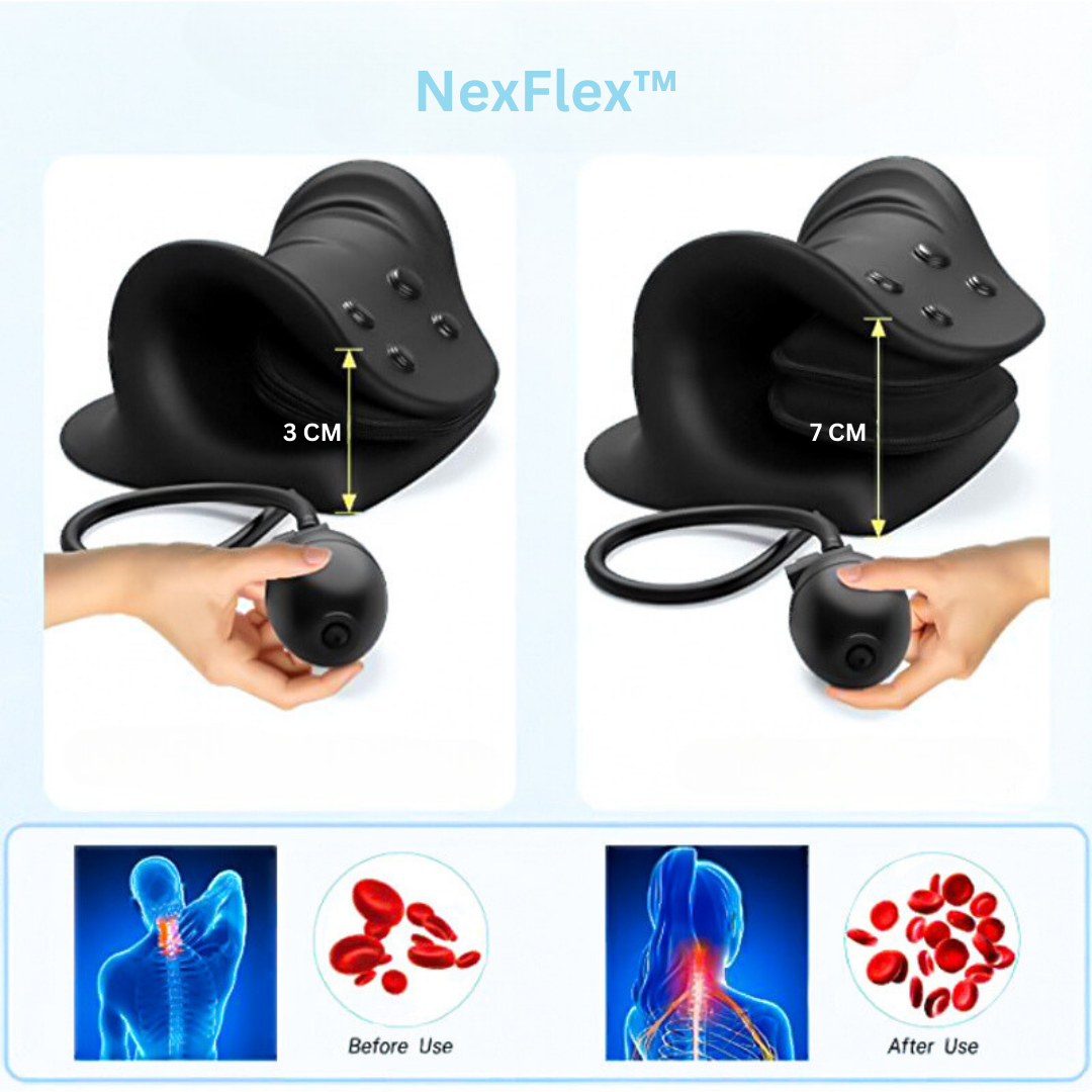 NexFlex™ - Oplossing voor nekpijn en spanningshoofdpijn!